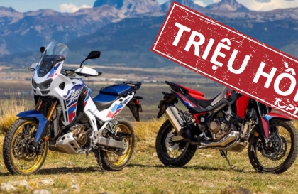 Thế giới 2 bánh: Honda Việt Nam triệu hồi Africa Twin khắc phục lỗi tính năng Wheelie Control